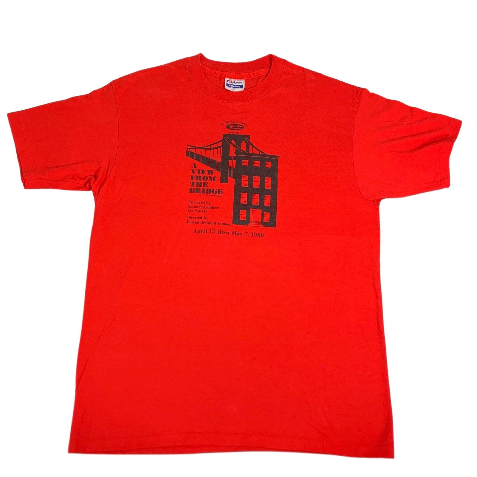 Vintage Arthur Miller "A View From The Bridge" T-Shirt - jointcustodydc