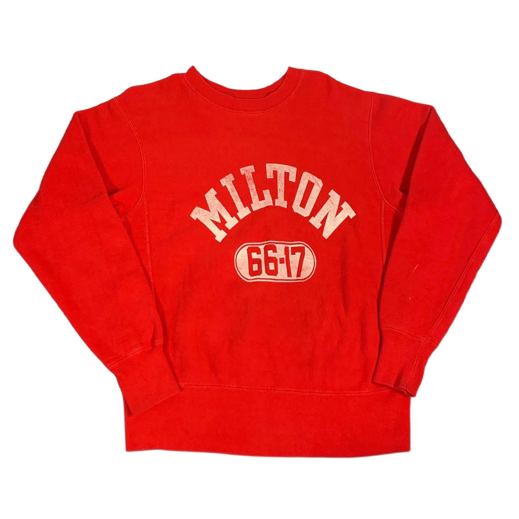 Vintage Champion Knitwear Co. Reverse Weave "Milton 66-17" Crewneck Sweatshirt - jointcustodydc