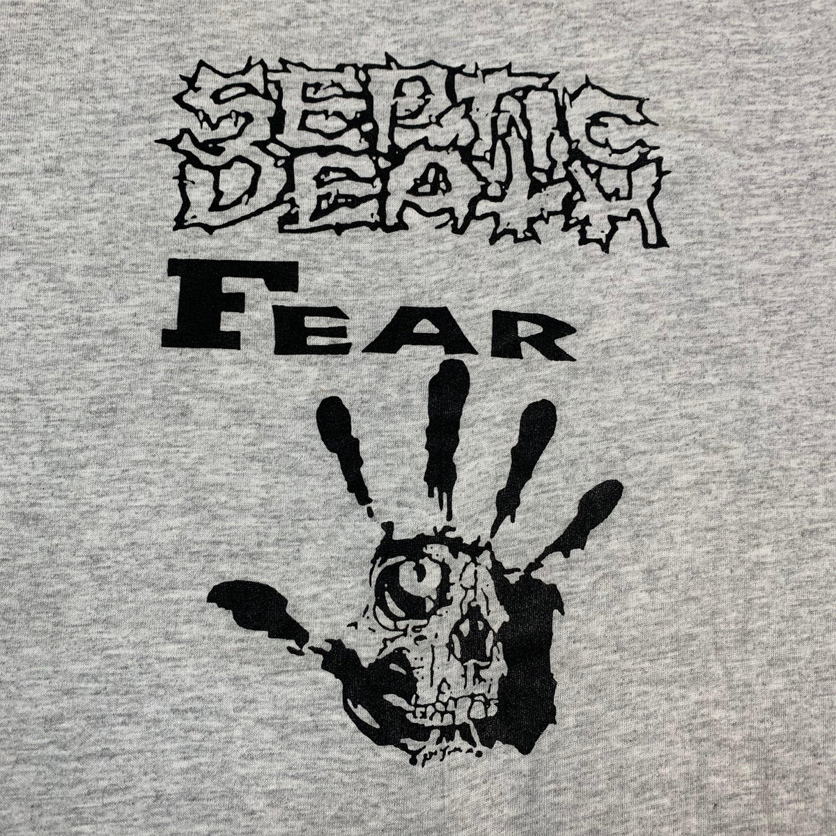 Vintage Septic Death &quot;Fear&quot; T-Shirt - jointcustodydc