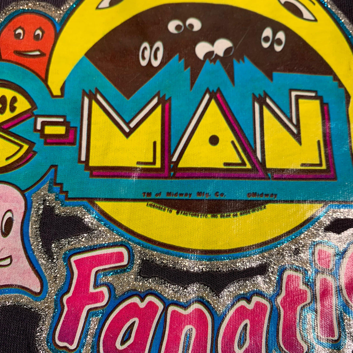 Vintage Pacman &quot;Iron on&quot; T-Shirt - jointcustodydc