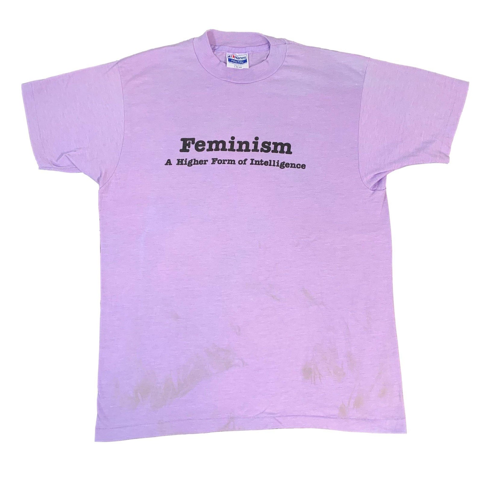 Vintage Feminism "Higher Form Of Intelligence" T-Shirt - jointcustodydc