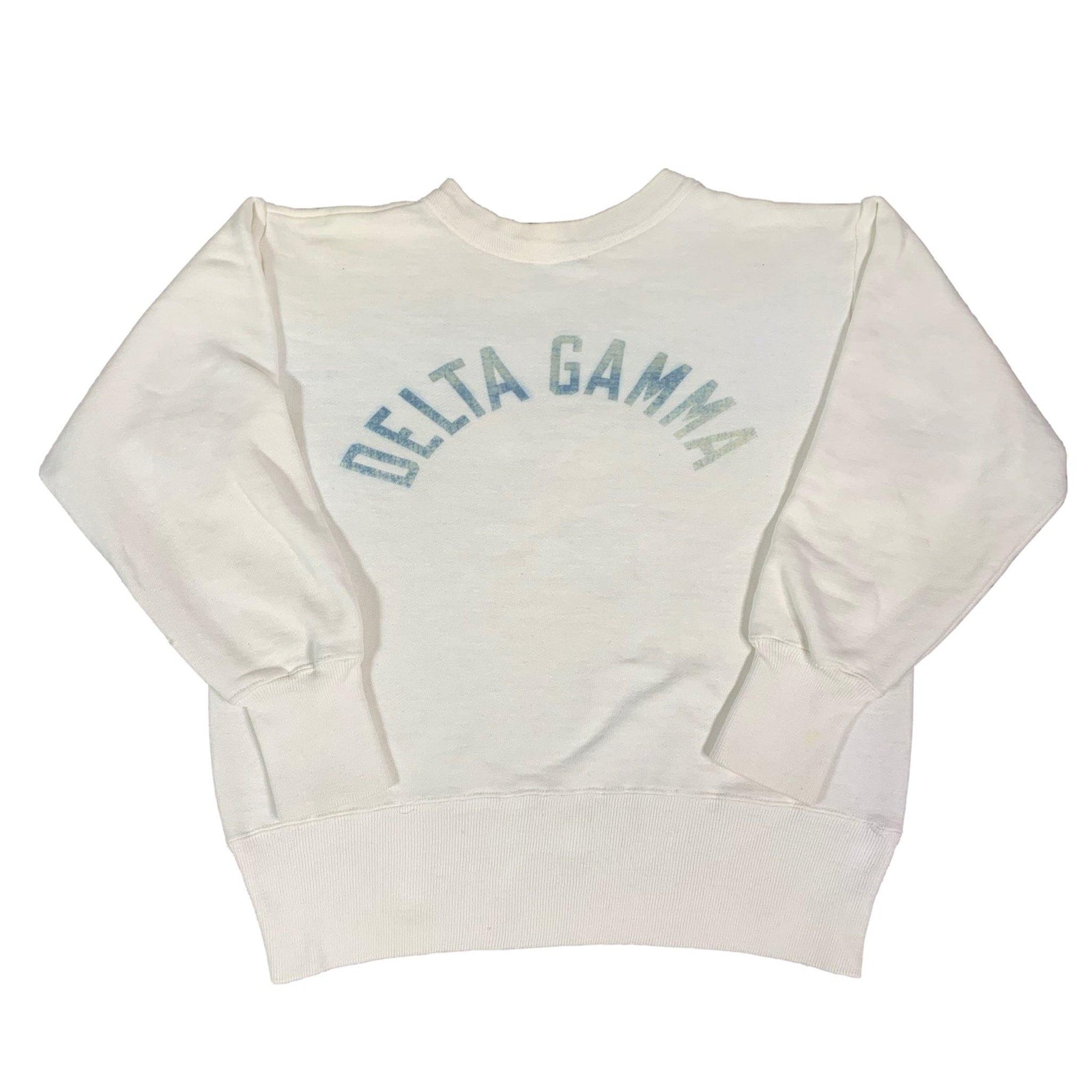 Vintage Champion Runner Tag "Delta Gamma" Crewneck Sweatshirt - jointcustodydc