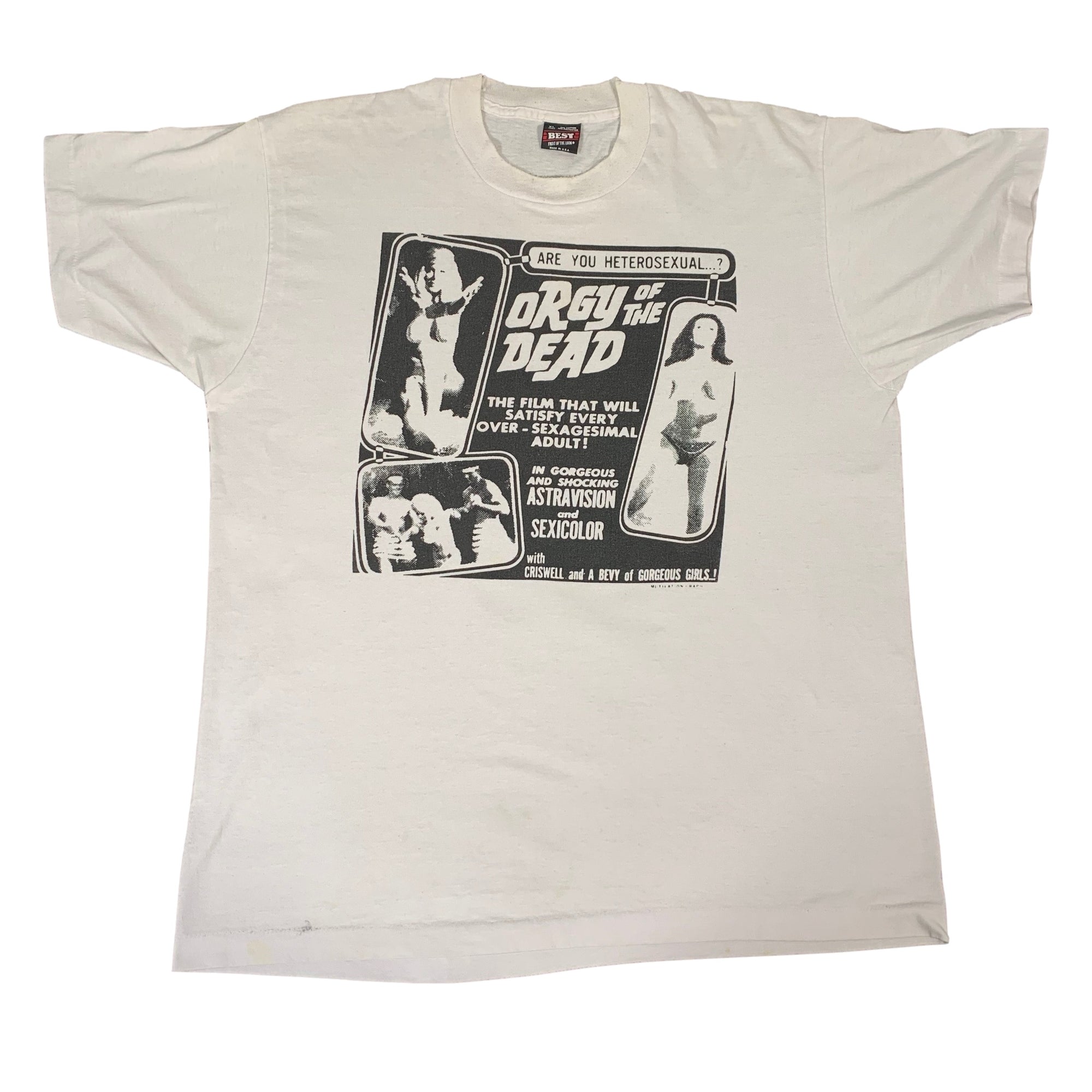 Vintage Orgy Of The Dead "Mutilation Graphics" T-Shirt - jointcustodydc