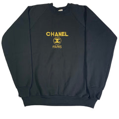 chanel logo sweatshirts for women