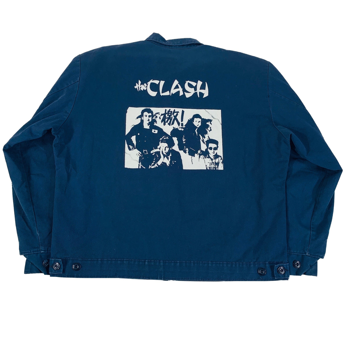 Vintage The Clash &quot;Group Photo&quot; Work Jacket - jointcustodydc