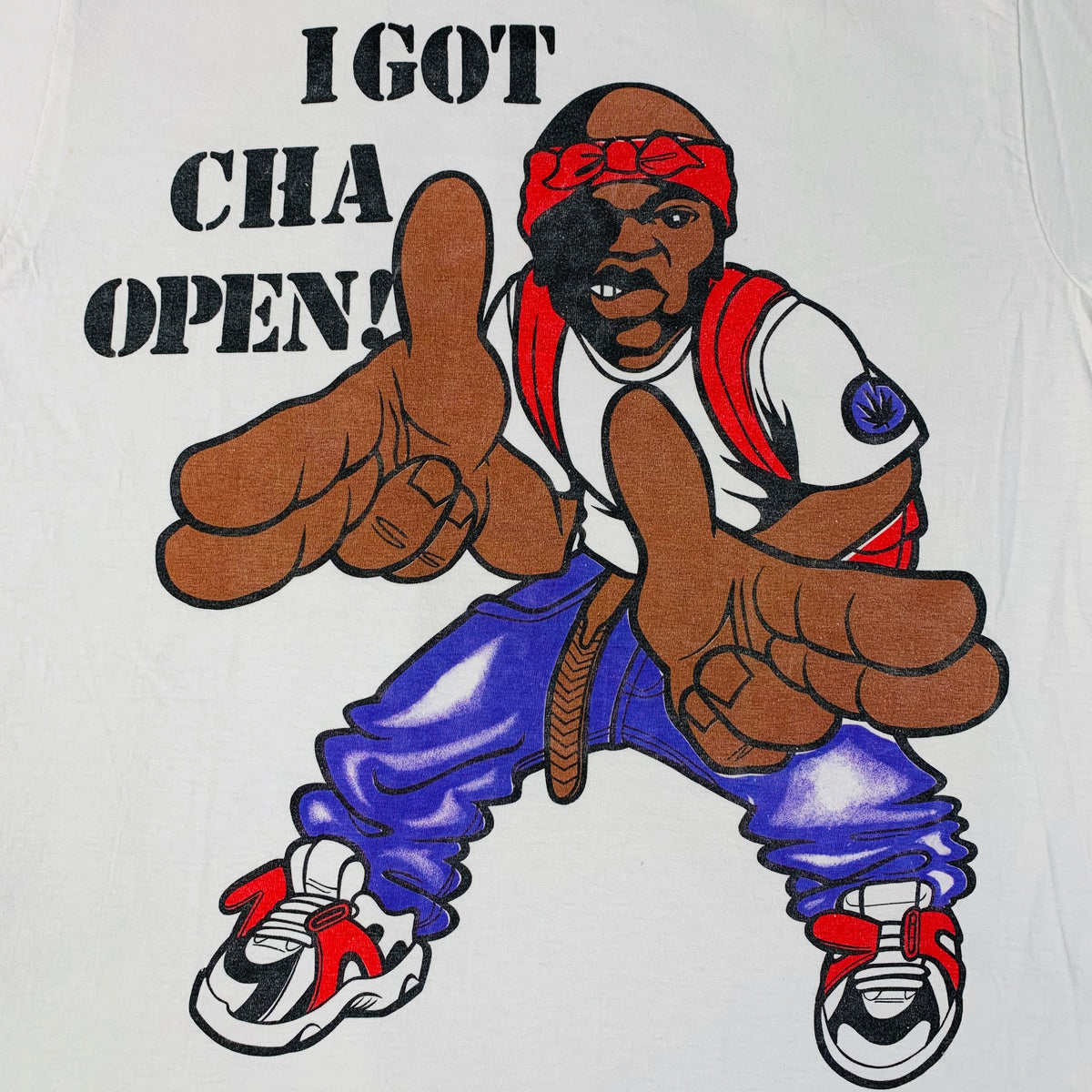 Vintage Black Moon &quot;I Got Cha Opin!&quot; T-Shirt