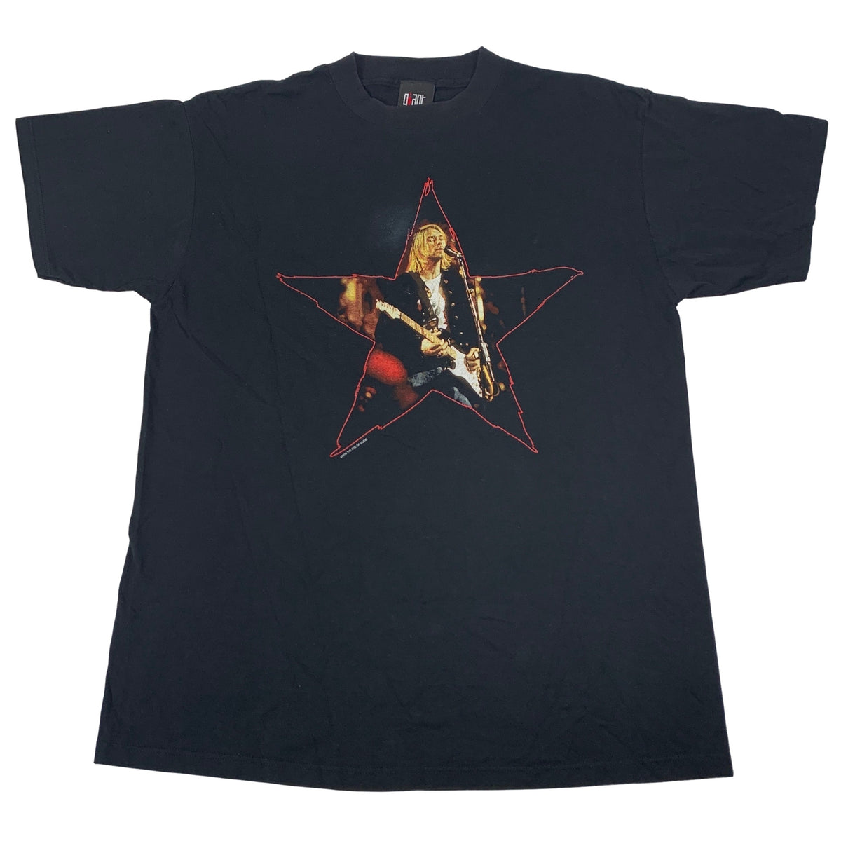 Vintage Nirvana Kurt Cobain &quot;Star&quot; T-Shirt - jointcustodydc