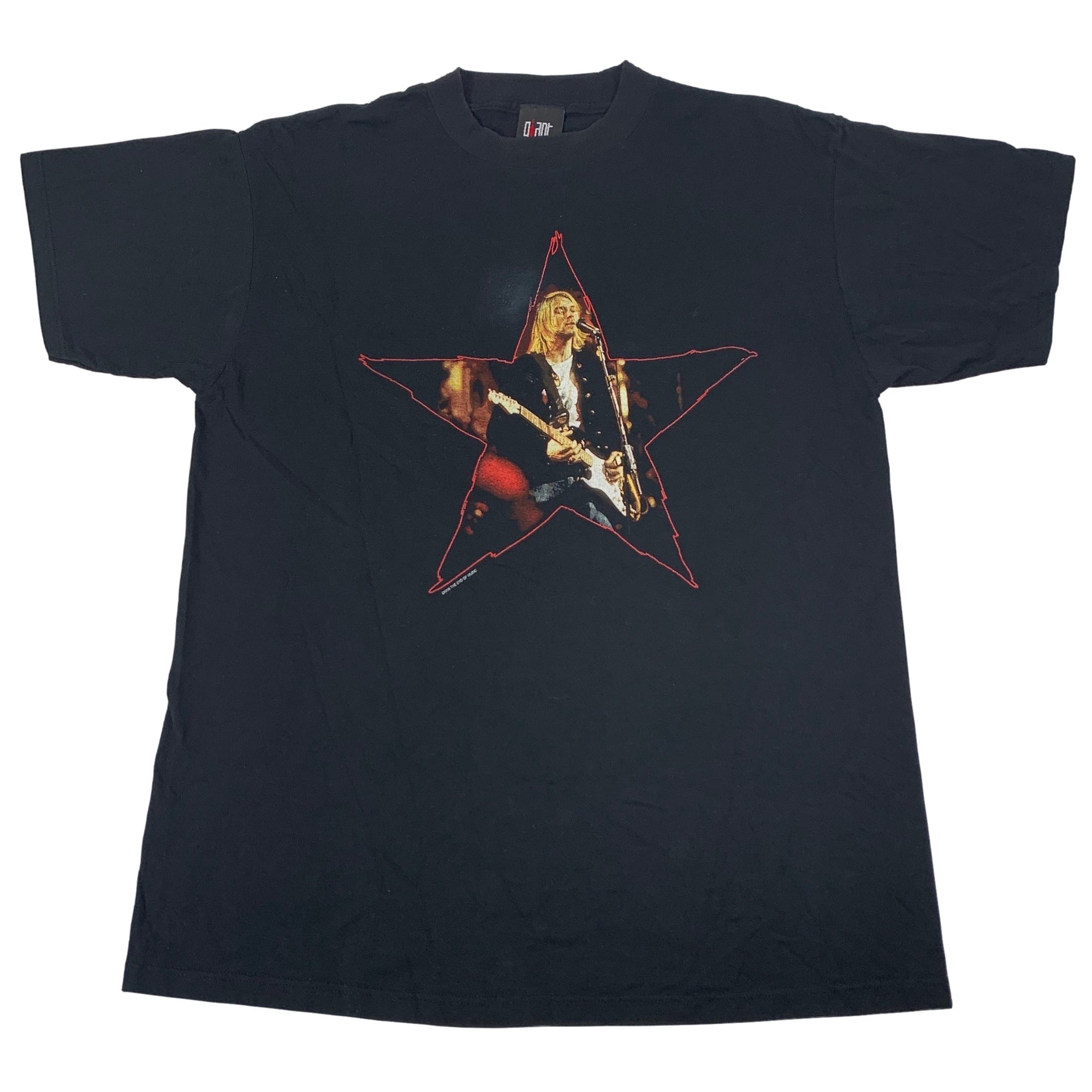 Vintage Nirvana Kurt Cobain "Star" T-Shirt - jointcustodydc
