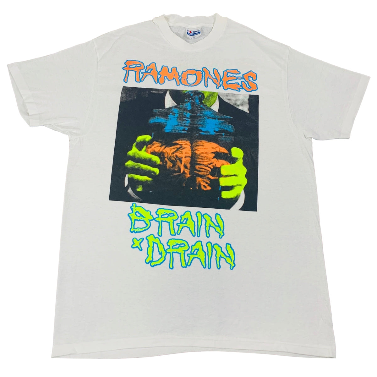 Vintage Ramones &quot;Brain Drain&quot; T-Shirt - jointcustodydc