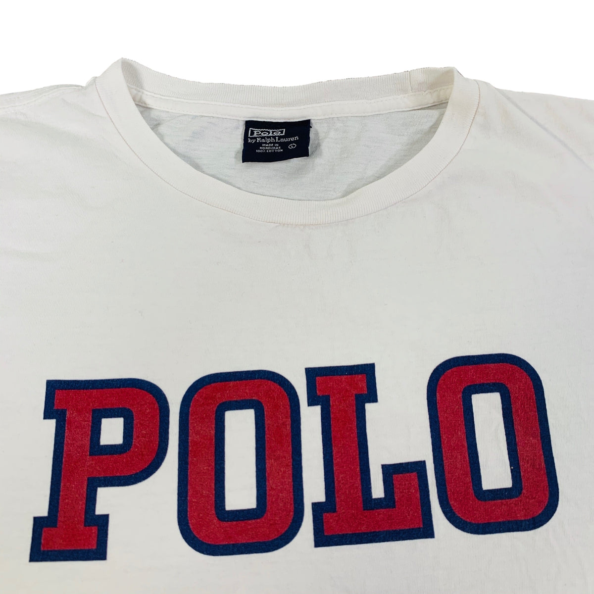 Vintage Polo Ralph Lauren &quot;Spell Out&quot; T-Shirt - jointcustodydc
