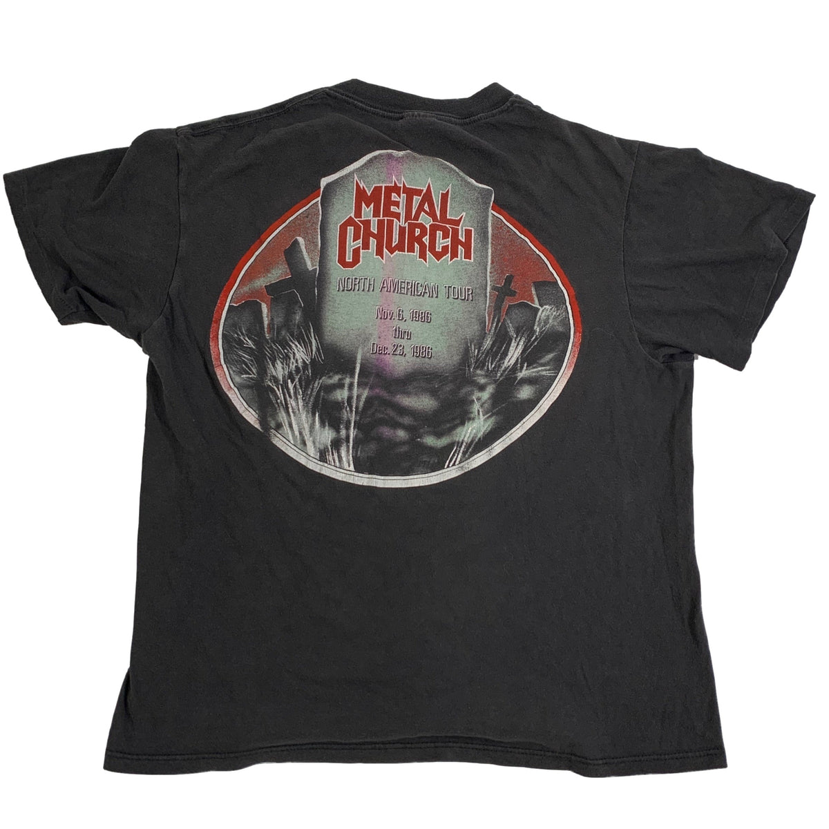 Vintage Metal Church &quot;North America&quot; Tour T-Shirt - jointcustodydc