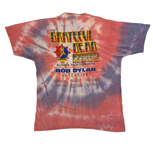 Vintage Grateful Dead Bob Dylan &quot;Alone &amp; Together&quot; Tour T-Shirt