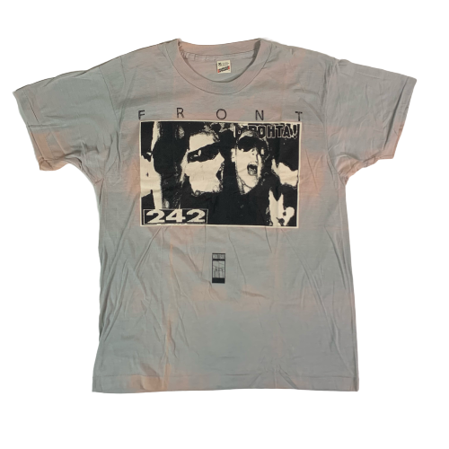 Vintage Front 242 &quot;Wax Trax!&quot; T-Shirt