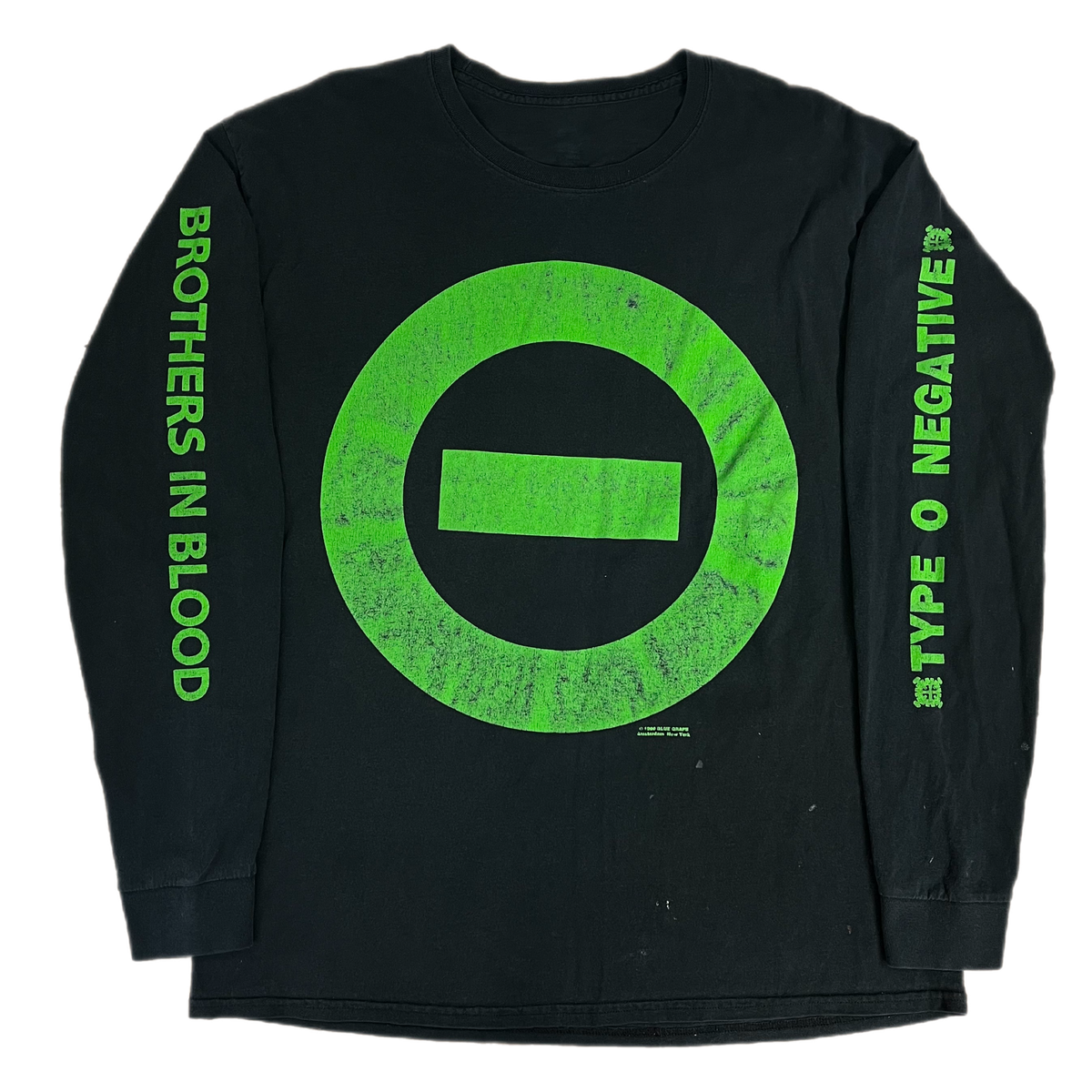 Vintage Type O Negative &quot;Brothers In Blood&quot; Long Sleeve Shirt