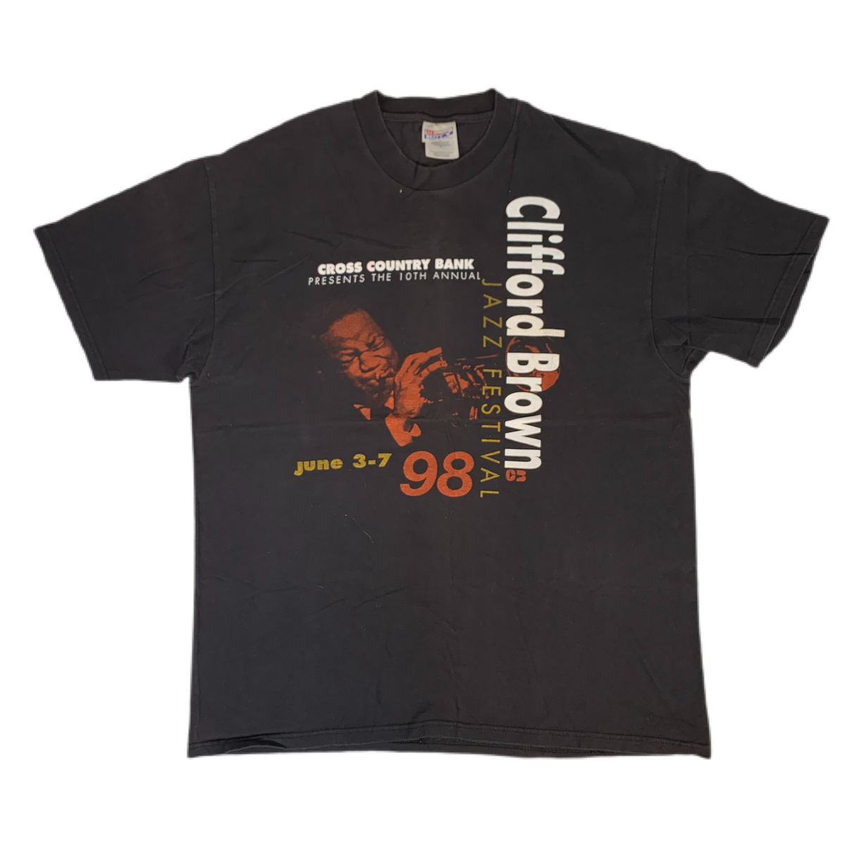 Vintage Clifford Brown &quot;Jazz Festival&quot; T-Shirt