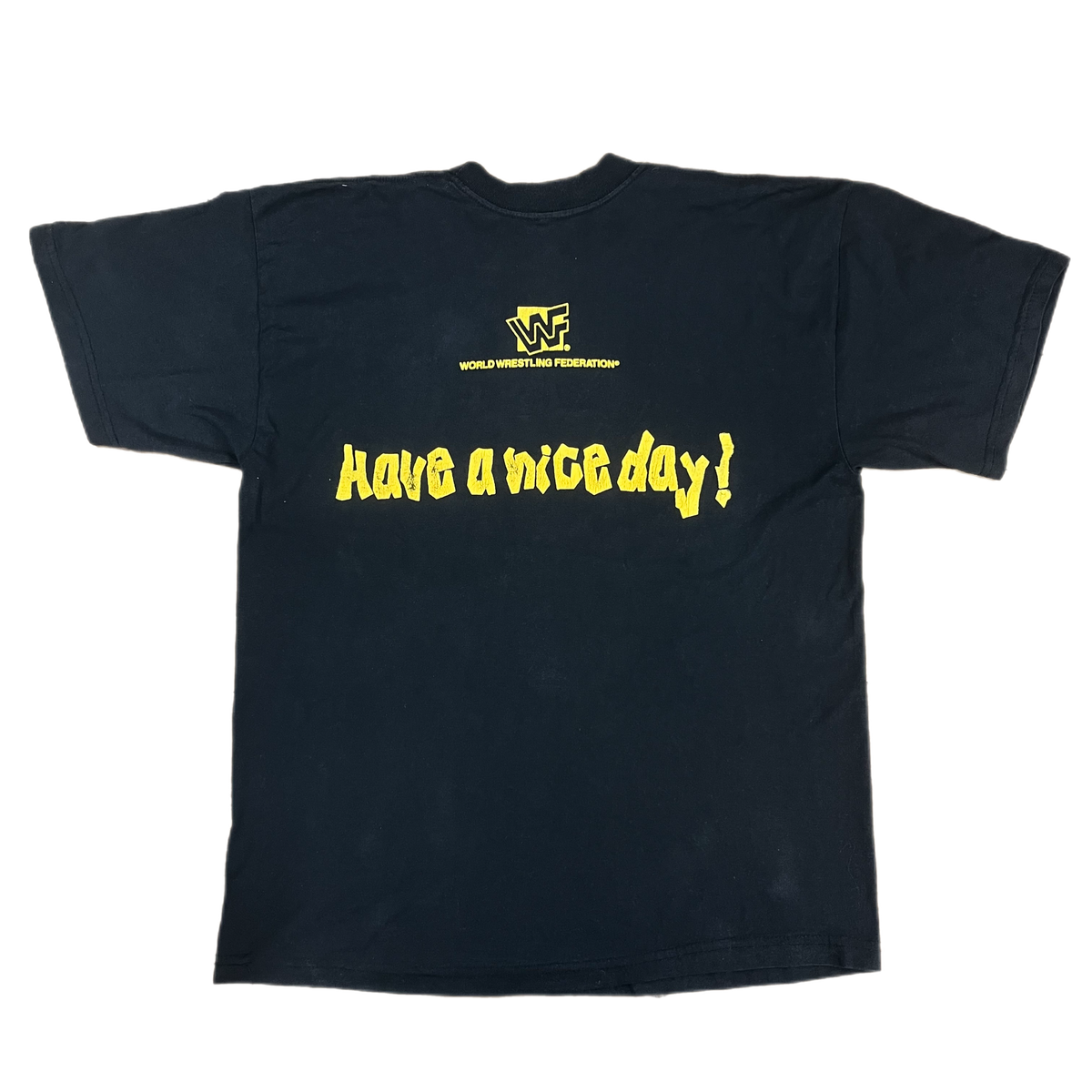 Vintage Mankind WWF &quot;Have A Nice Day&quot; T-Shirt