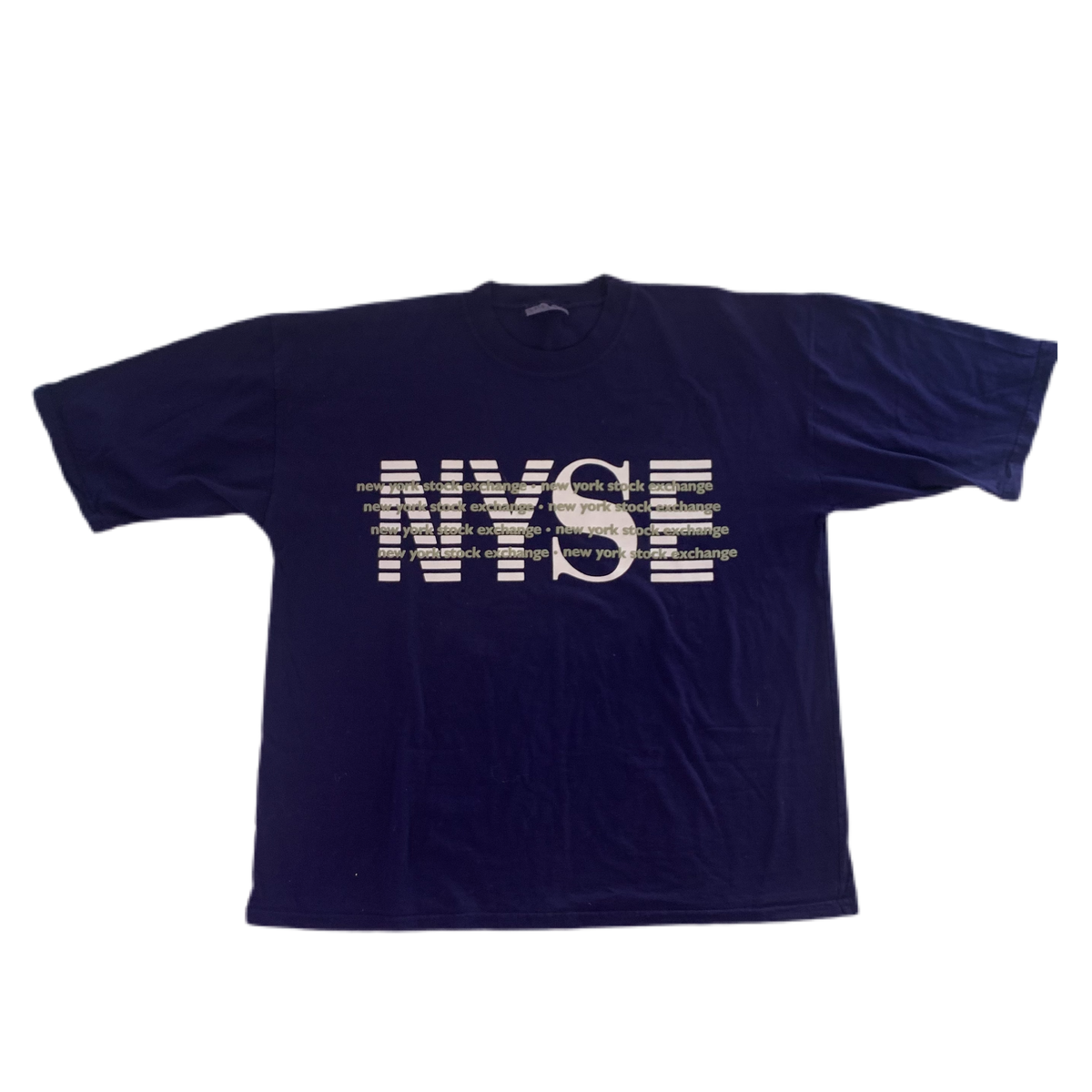 Vintage New York Stock Exchange &quot;Puffy Ink&quot; T-Shirt