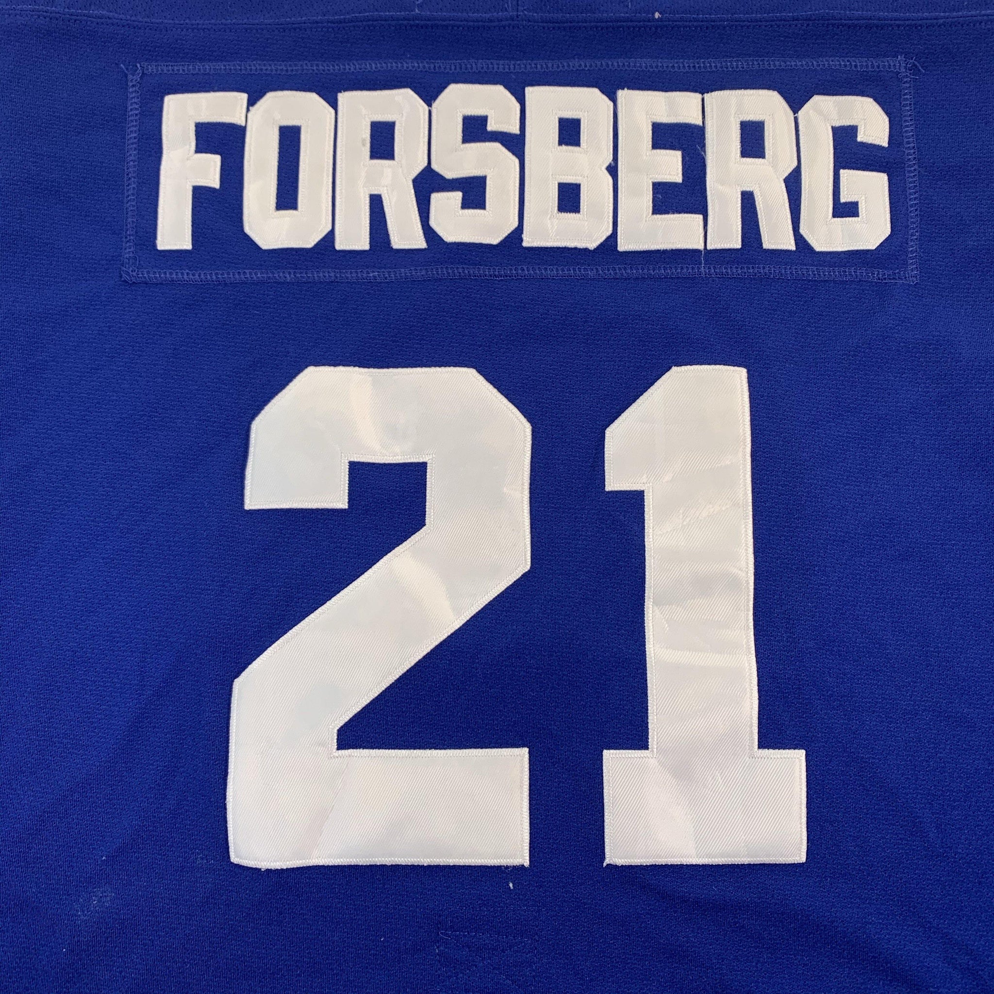Peter Forsberg Signed Quebec Nordiques Jersey (Hockey Ink COA)