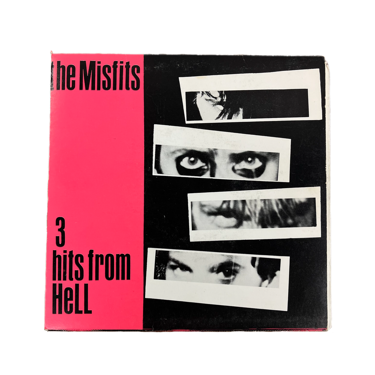 Vintage The Misfits &quot;3 Hits From Hell&quot; Red 7&quot; Plan 9