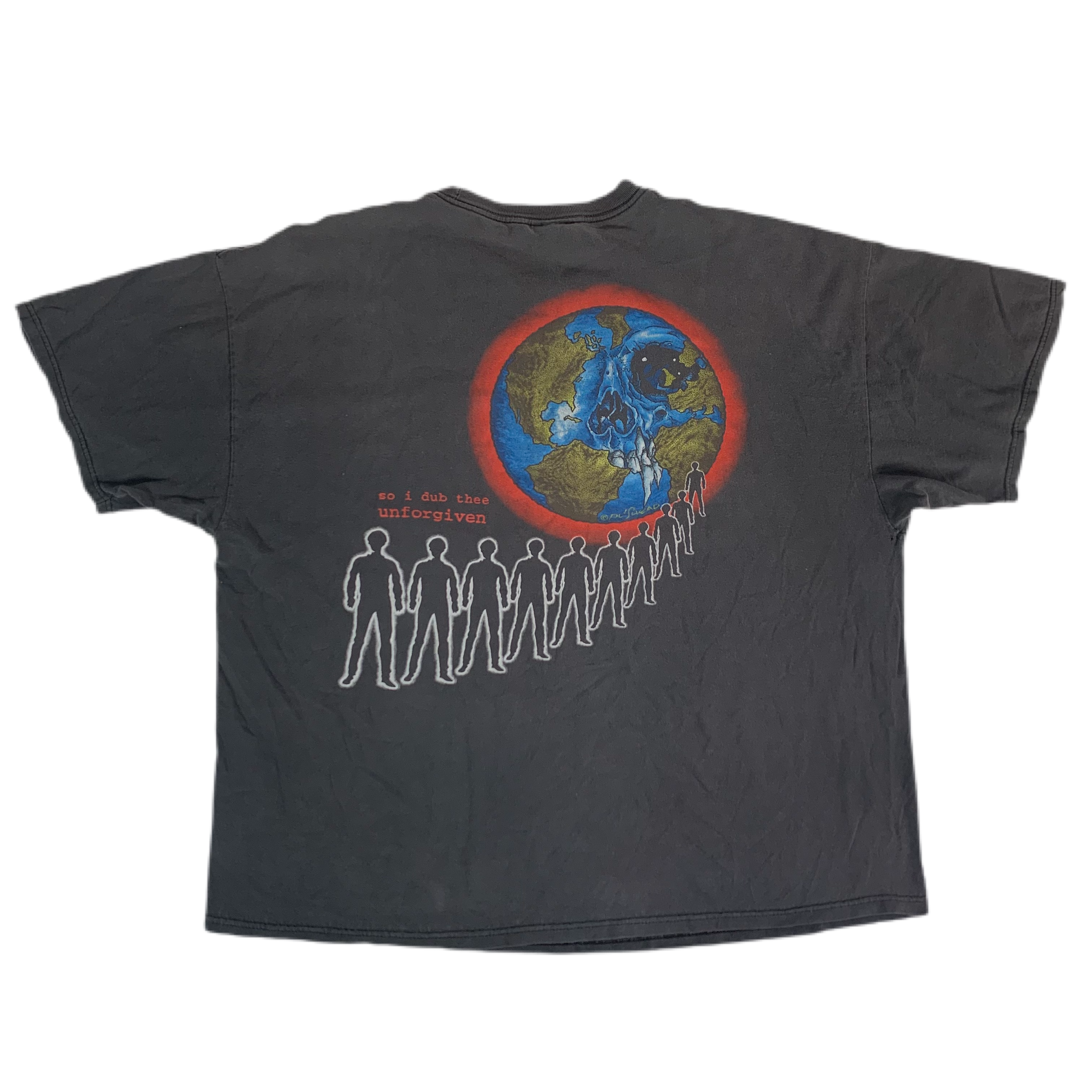 Metallica unforgiven t shirt on sale