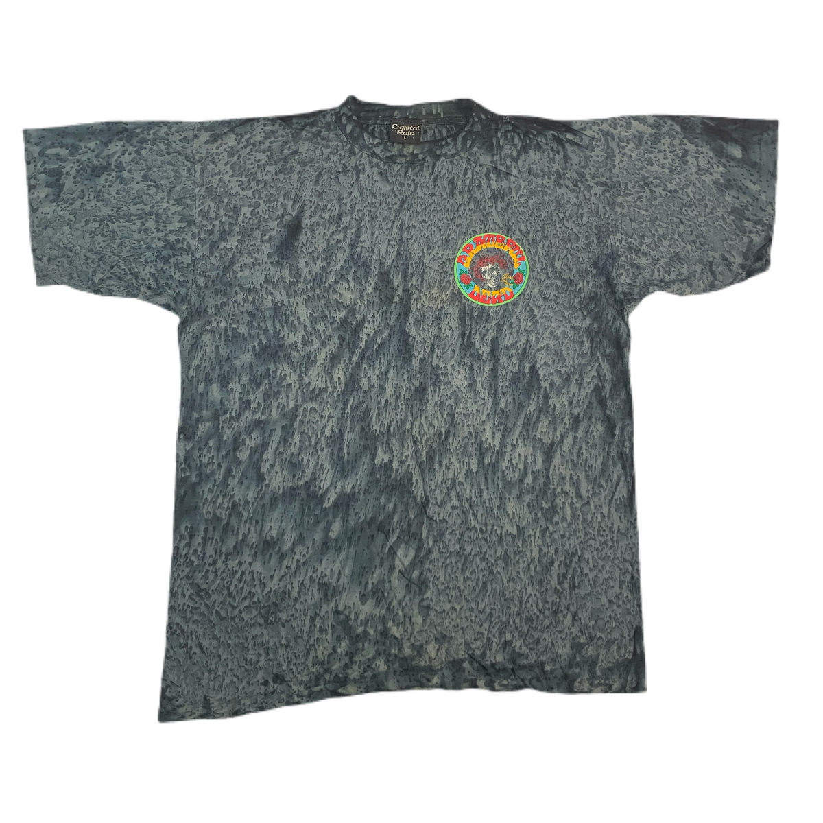 Vintage Grateful Dead &quot;Bertha&quot; Tie-Dye Pocket Print T-Shirt