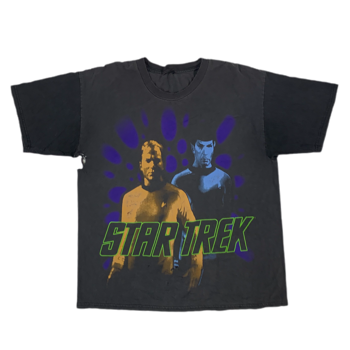 Vintage Star Trek &quot;Captain Kirk &amp; Spok&quot; T-Shirt