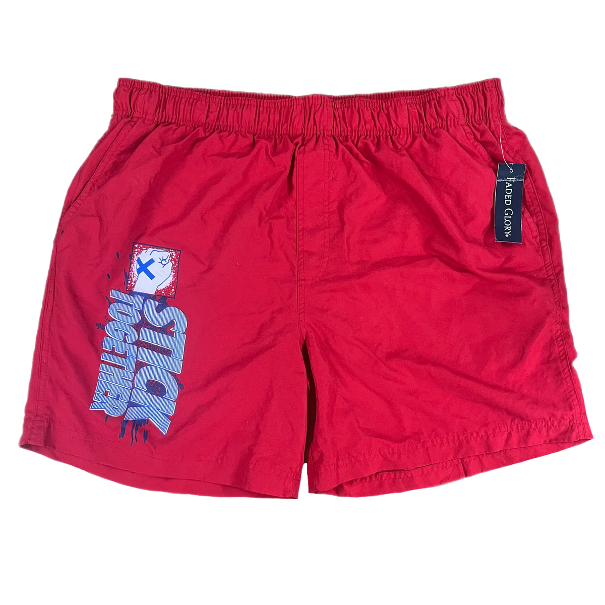 Stick Together &quot;X Fist&quot; Swimming Trunks