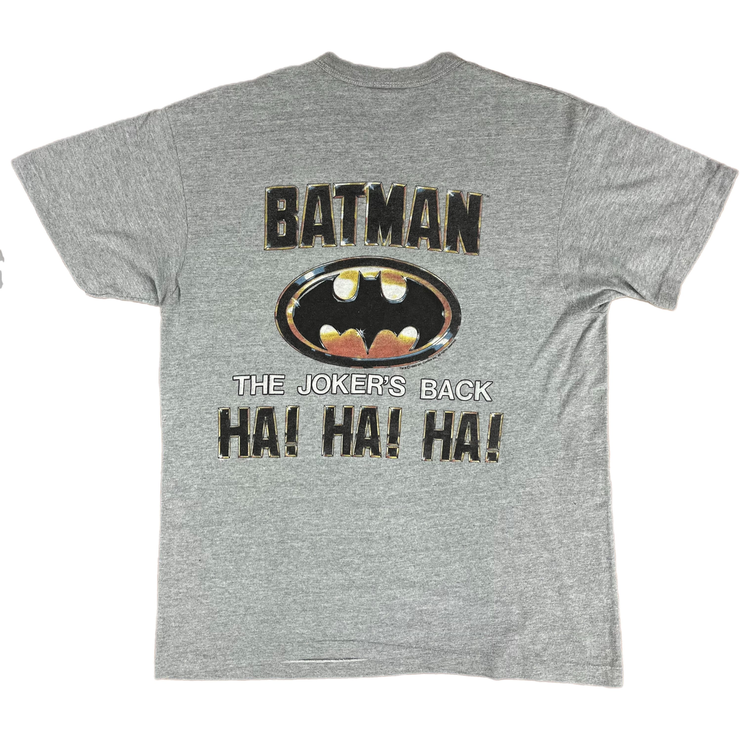 Lager butik Kom op Vintage Batman 1989 "The Joker" T-Shirt | jointcustodydc