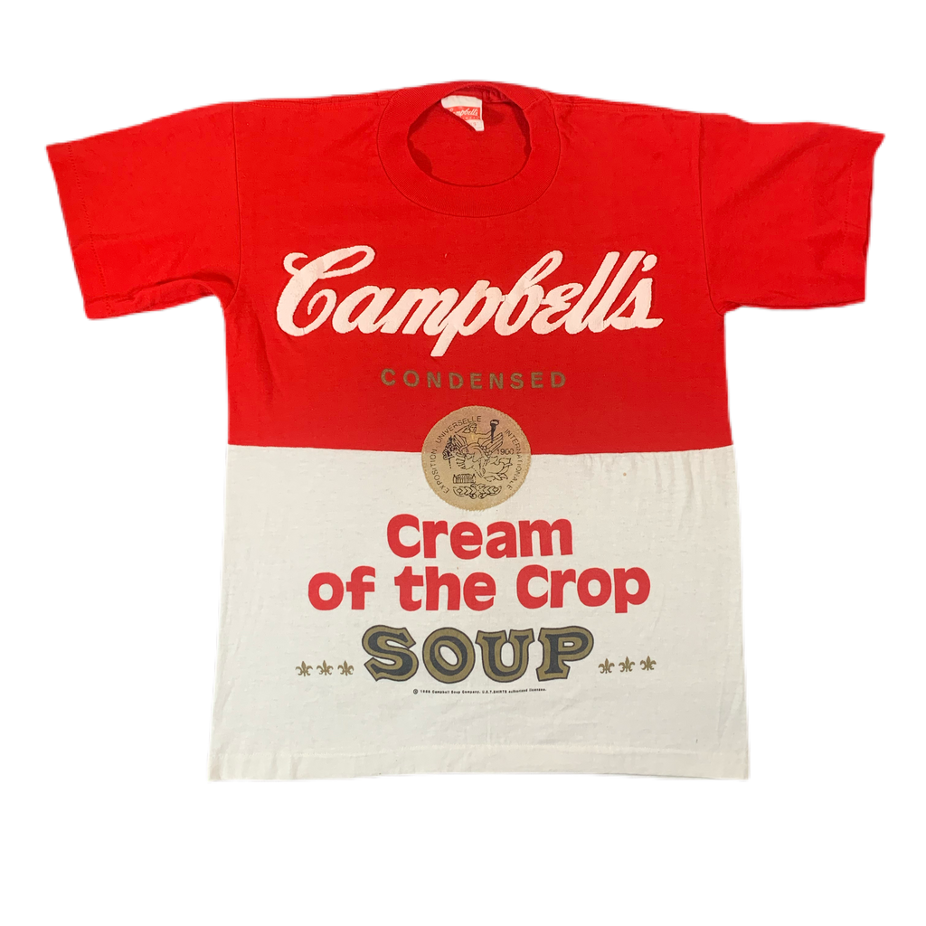Vintage Original Campbell's Soup “Cream Of The Crop” Puffy Ink T Vintage Original Campbell's Soup “Cream Of The Crop” Puffy Ink T