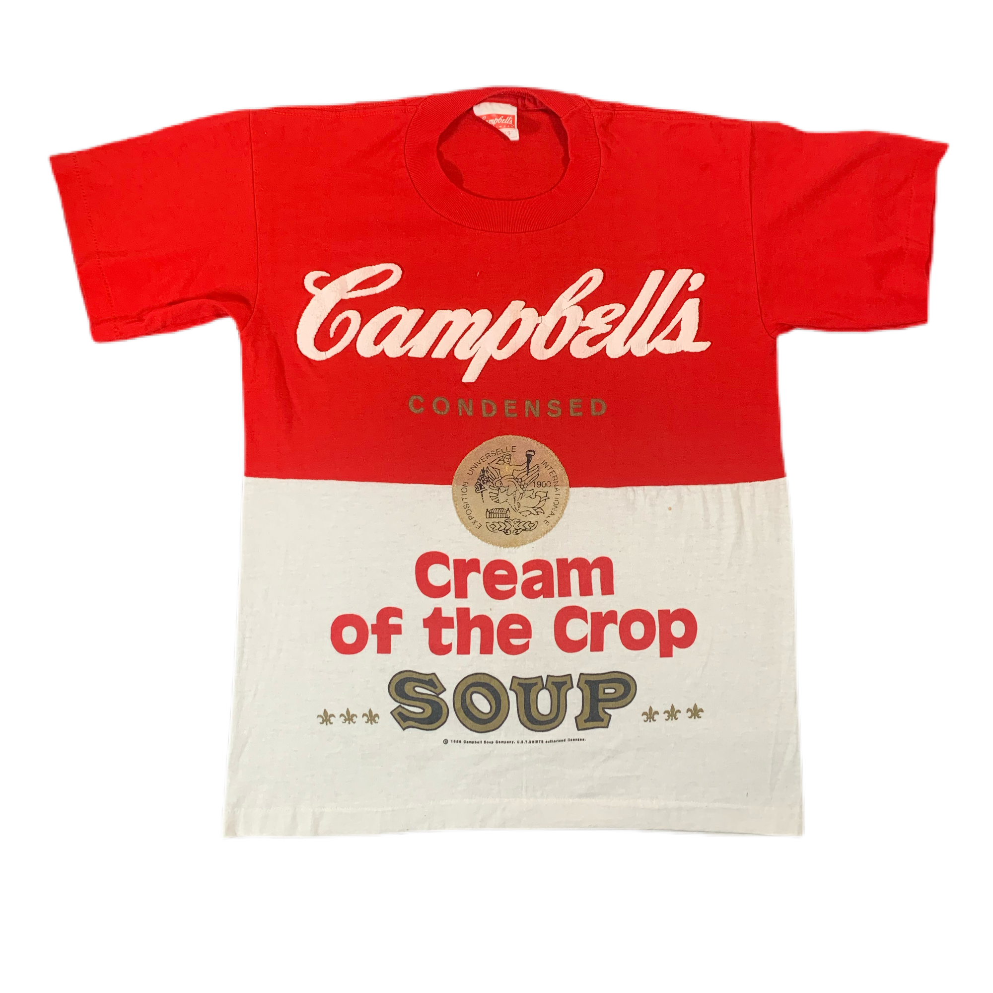 Vintage Original Campbell's Soup Cream Of the Crop Puffy Ink T Shirt