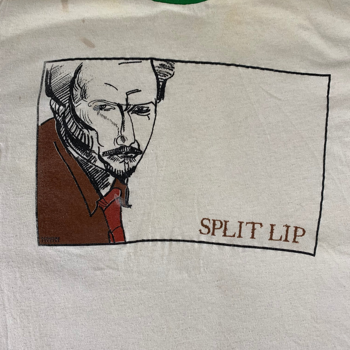 Vintage Split Lip &quot;Dog House Records&quot; Ringer Shirt
