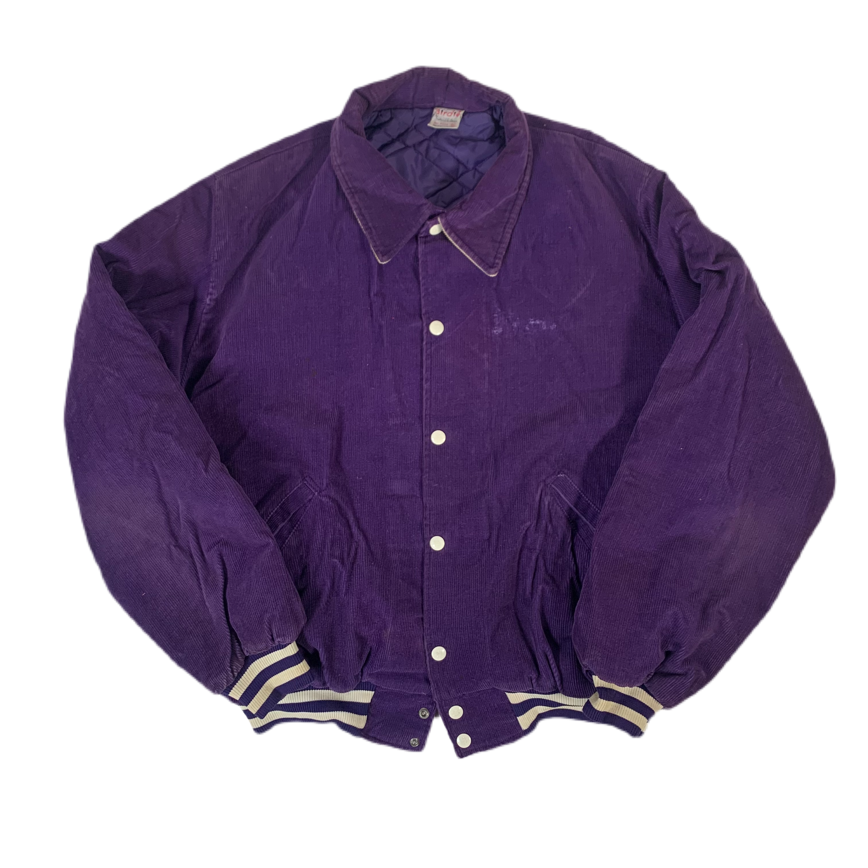 Toad&Co Quilted newest Jacket Corduroy Snaps Collared Light Purple M