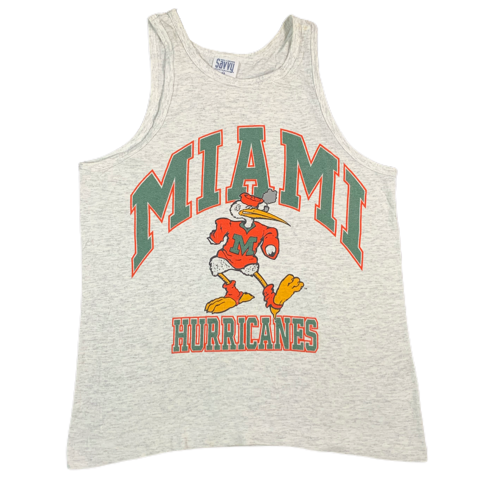 Vintage University Of Miami "Hurricanes" Tank Top - jointcustodydc