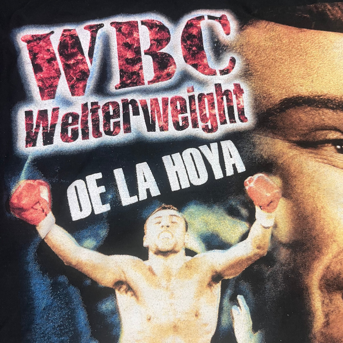 Vintage Oscar De La Hoya &quot;WBC Welterweight Champion&quot; T-Shirt