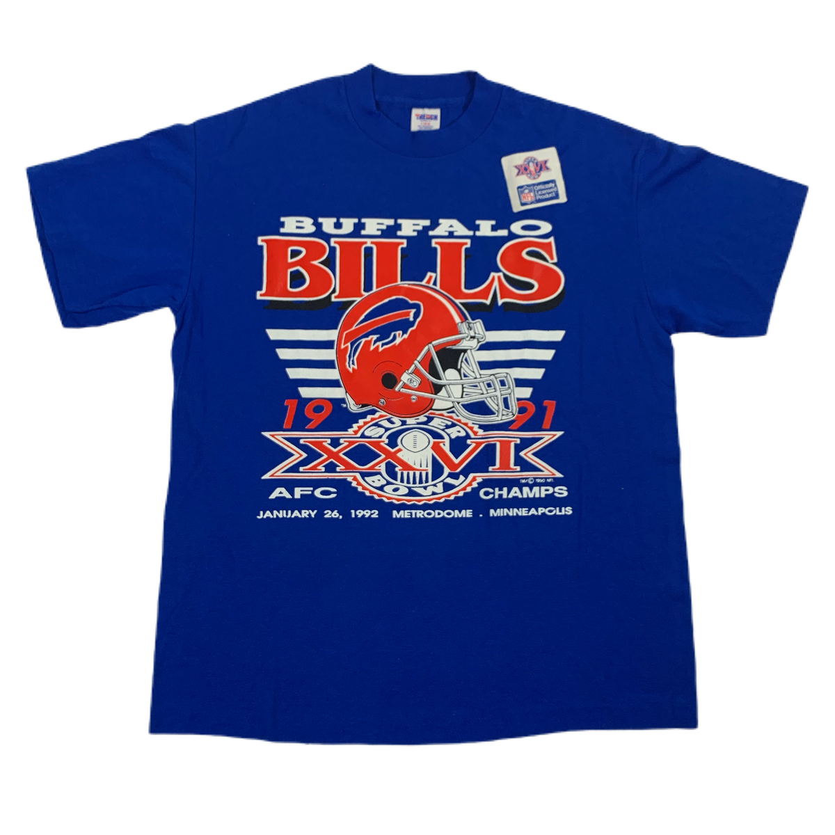 Vintage Trench Buffalo Bills &quot;1992 Super Bowl&quot; T-Shirt - jointcustodydc