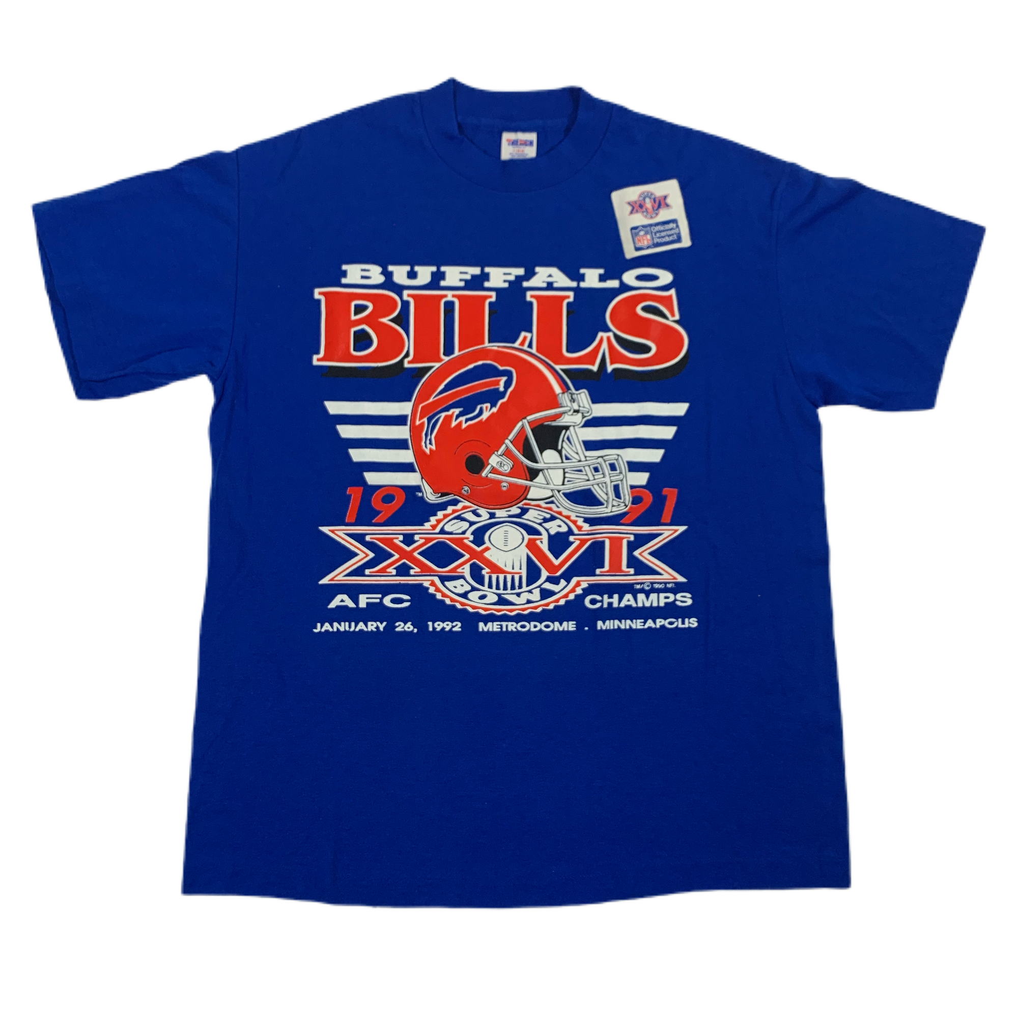 Vintage Trench Buffalo Bills "1992 Super Bowl" T-Shirt - jointcustodydc