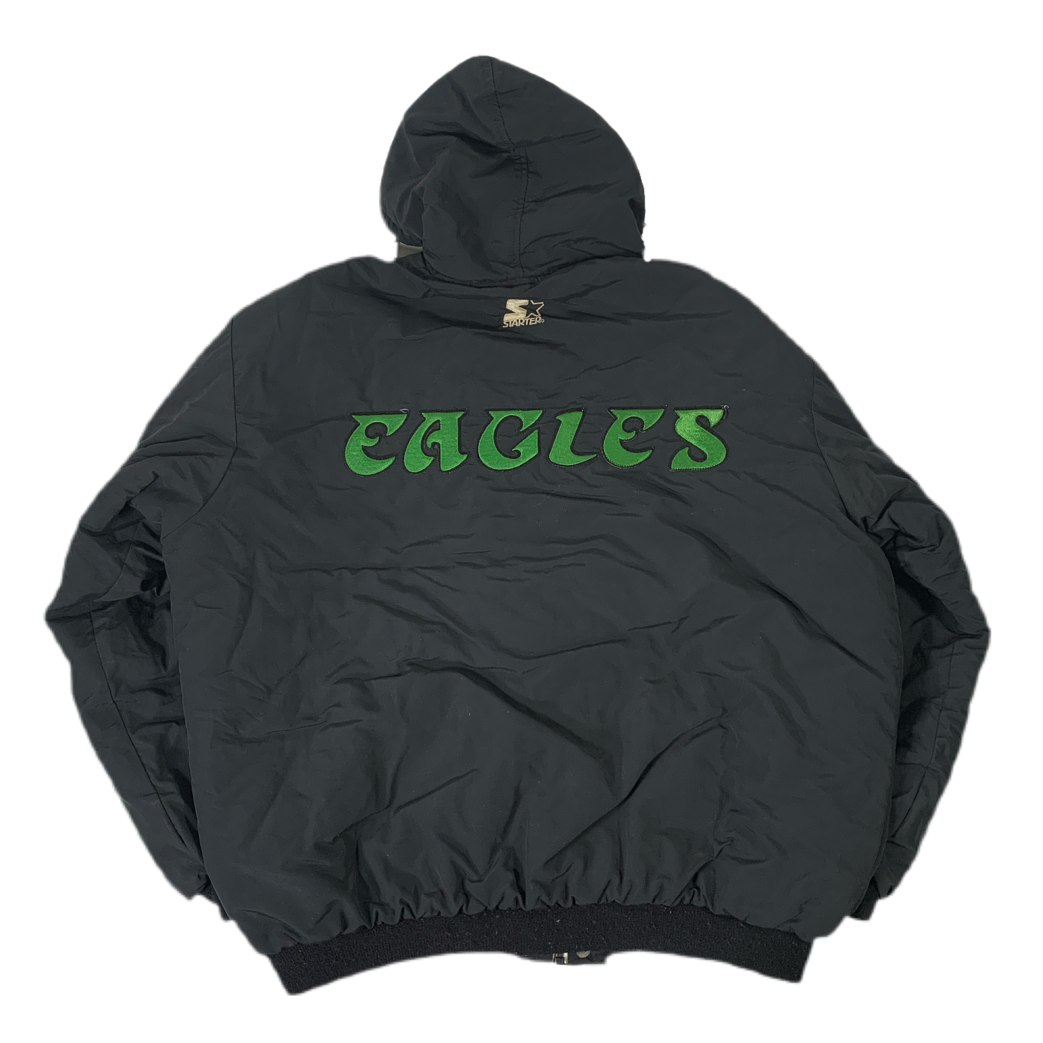 Old school eagles starter 2025 jacket
