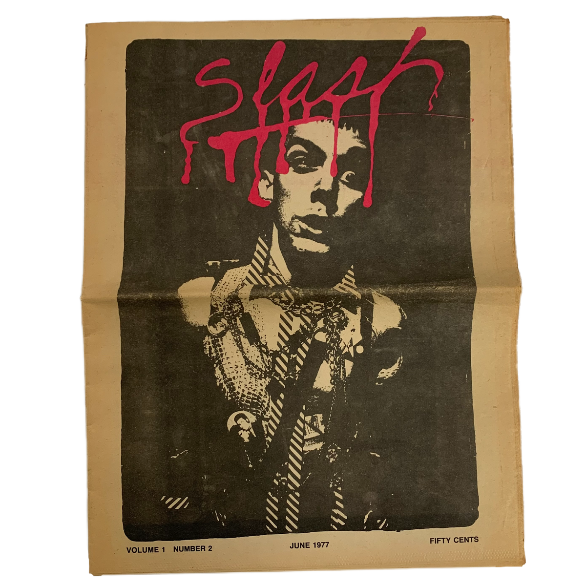 Vintage Slash Magazine &quot;John Denney&quot; Volume 1, Issue 2