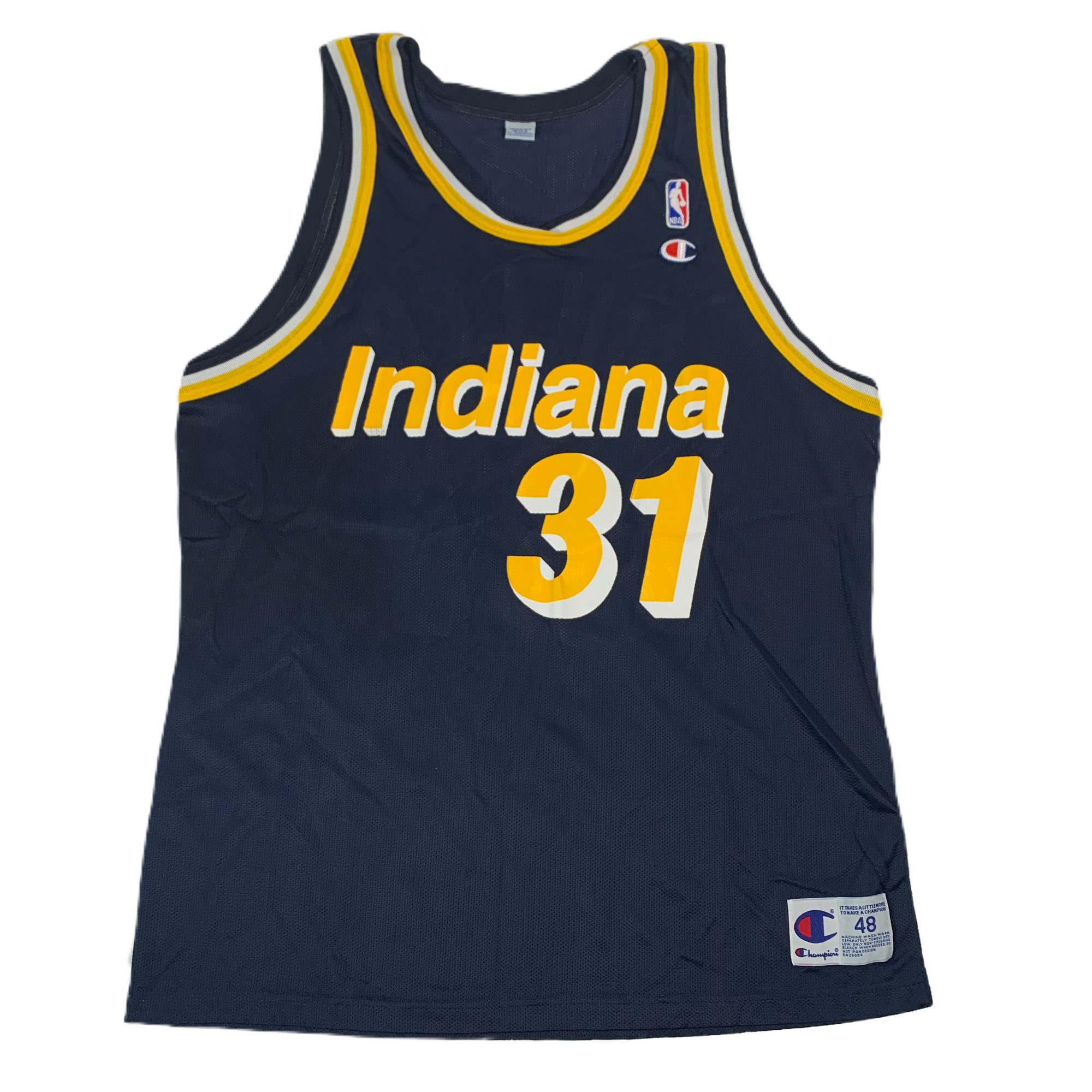 Vintage Champion Reggie Miller “Indiana Pacers” Basketball Jersey - jointcustodydc