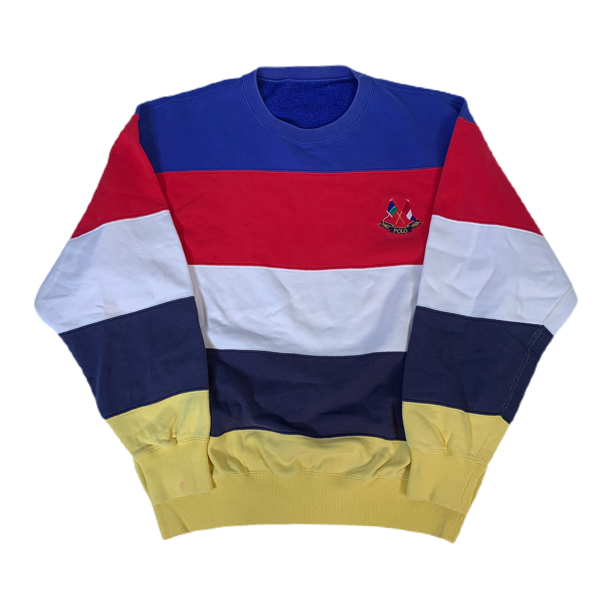 Vintage Ralph Lauren Polo &quot;Color Block&quot; Sweater