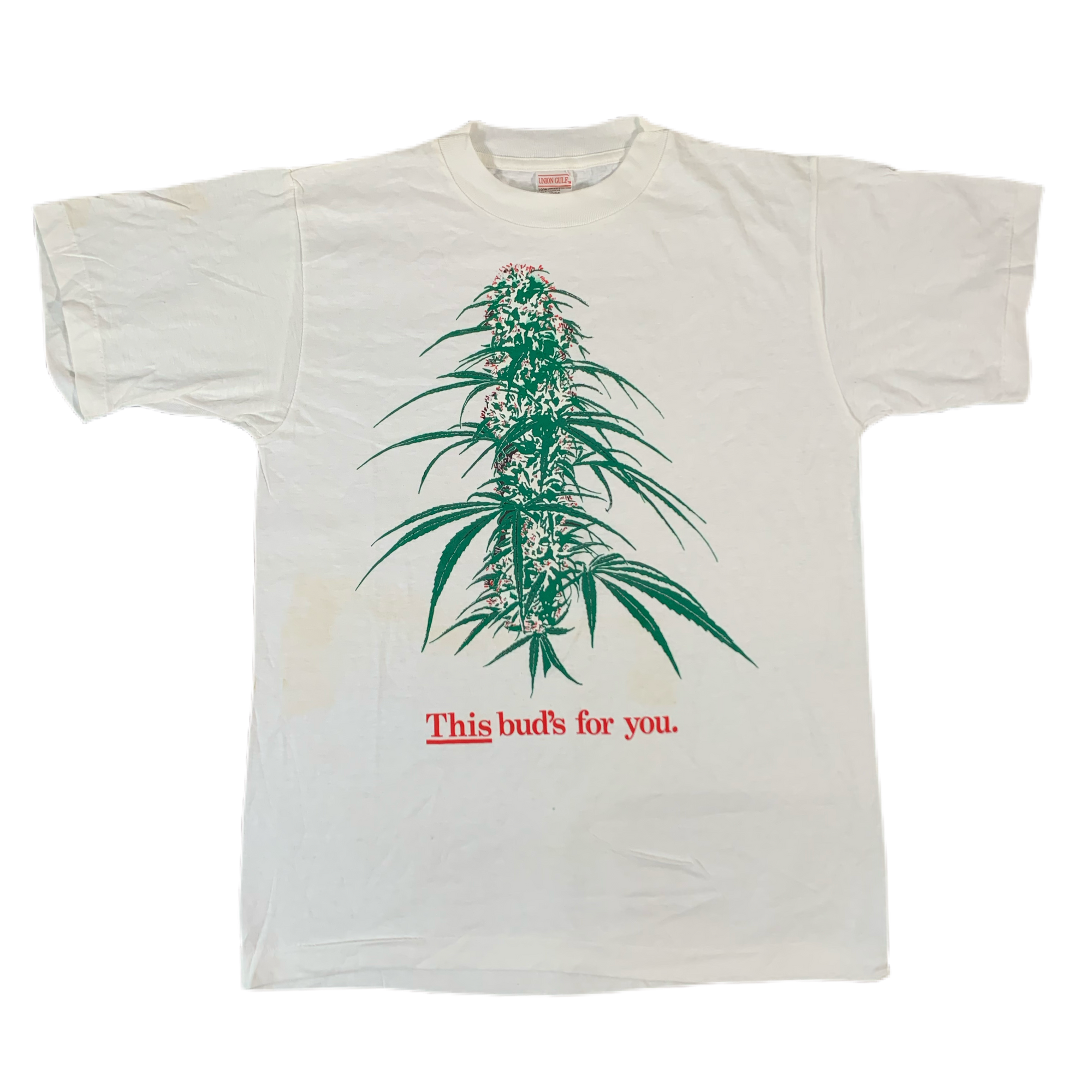 Vintage Pot Plant “This Bud” Puffy Ink T-Shirt - jointcustodydc