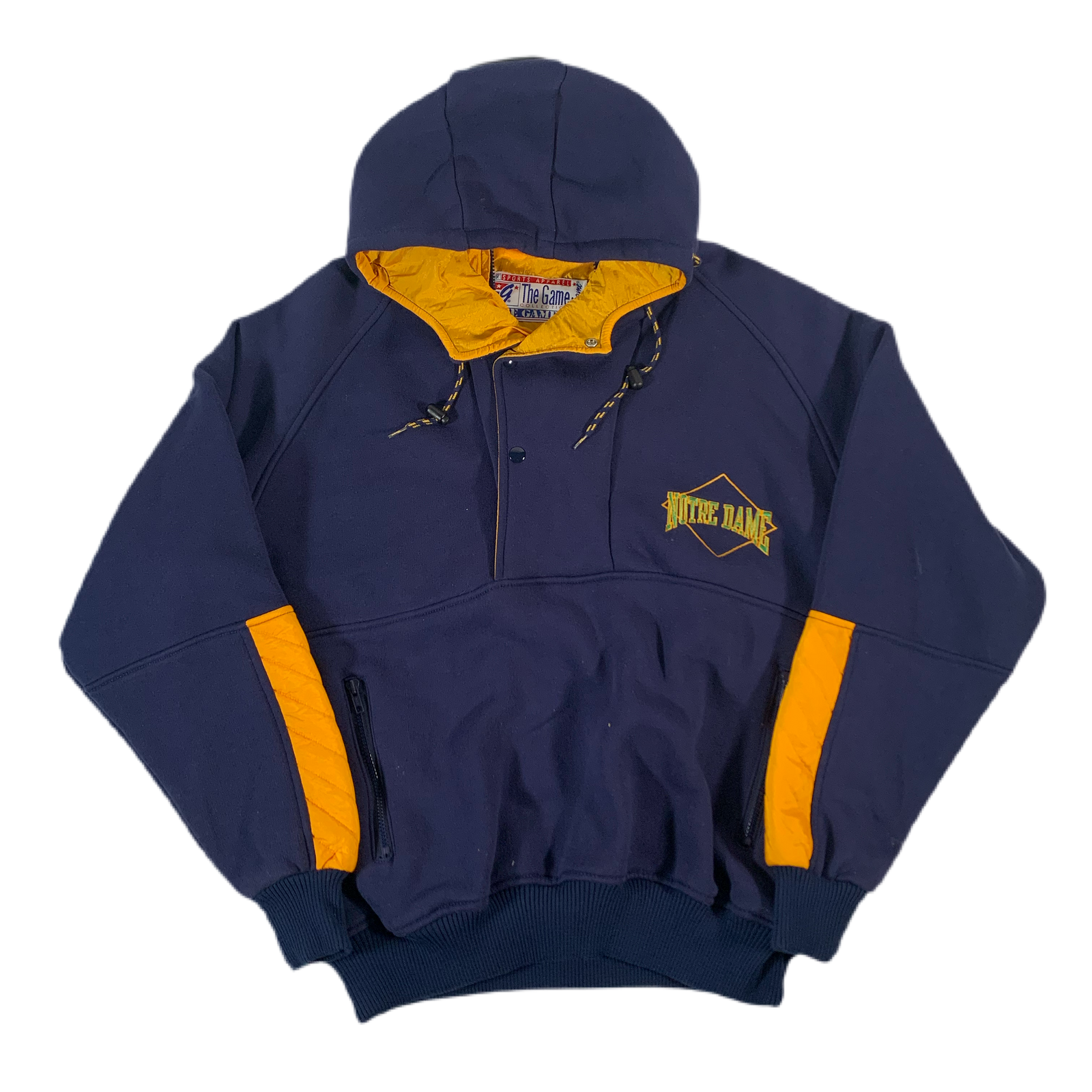 Vintage Notre Dame “The Game” Pullover Jacket - jointcustodydc