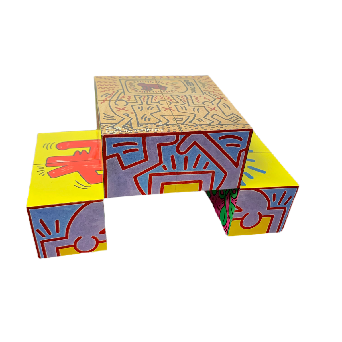 Vintage Keith Haring “Museum Collection” Art Cube
