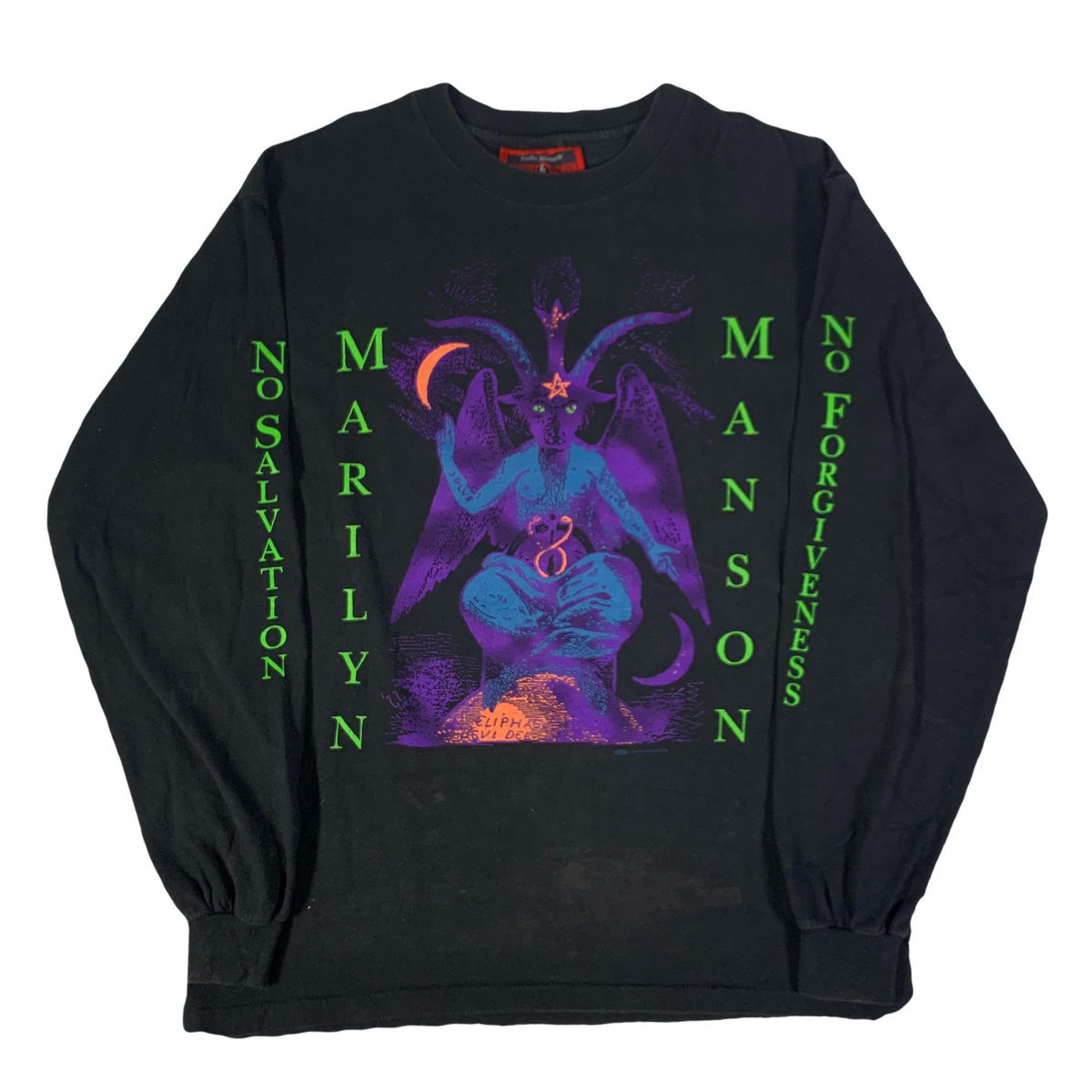 Vintage Marilyn Manson &quot;When I&#39;m God Everyone Dies&quot; Long Sleeve Shirt