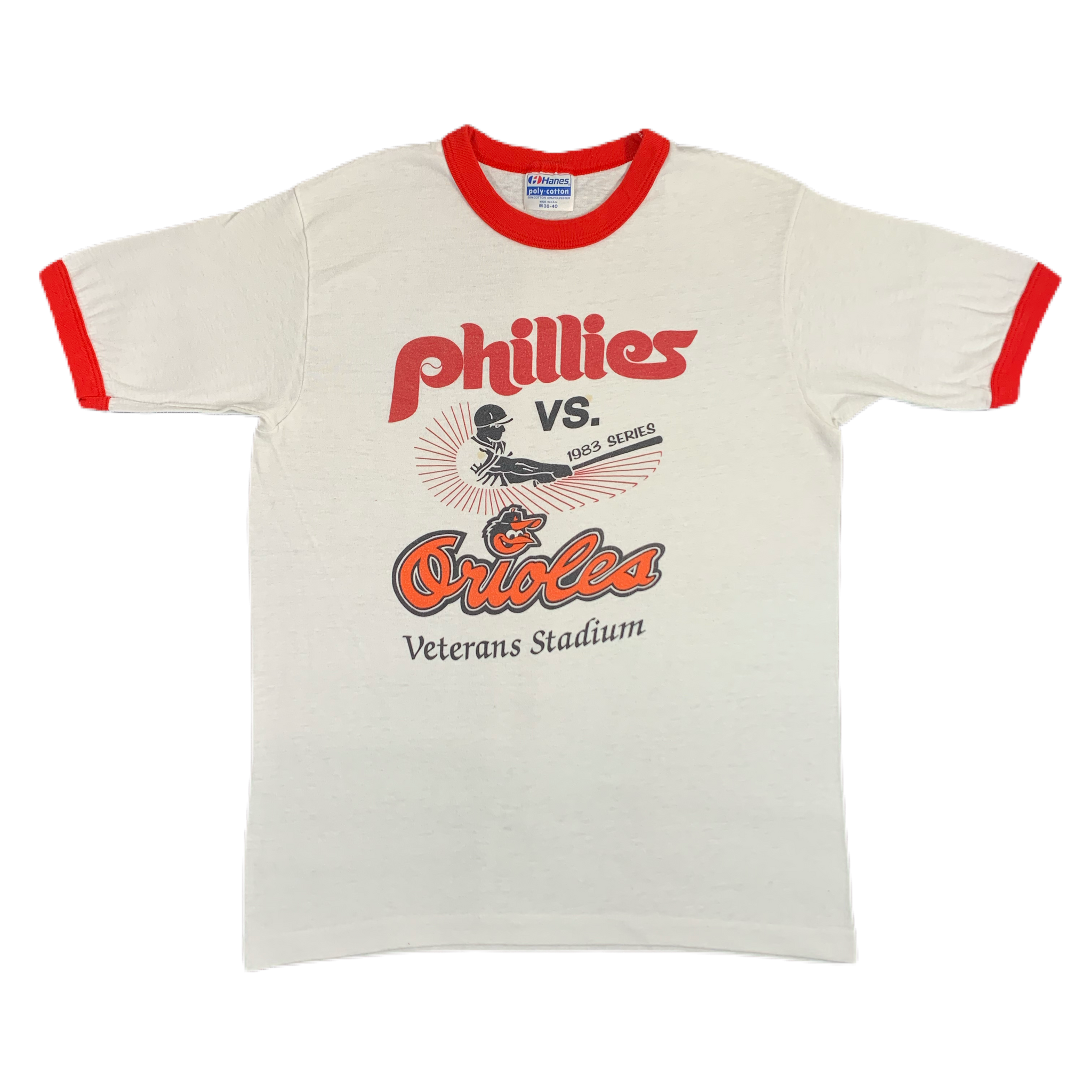 Vintage Phillies Vs. Orioles “1983 Series” Ringer Shirt