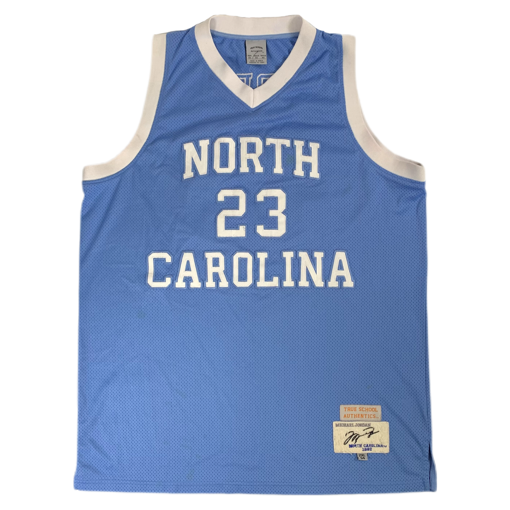 North Carolina Michael Jordan #23 White Jersey – unlimitedsportshop