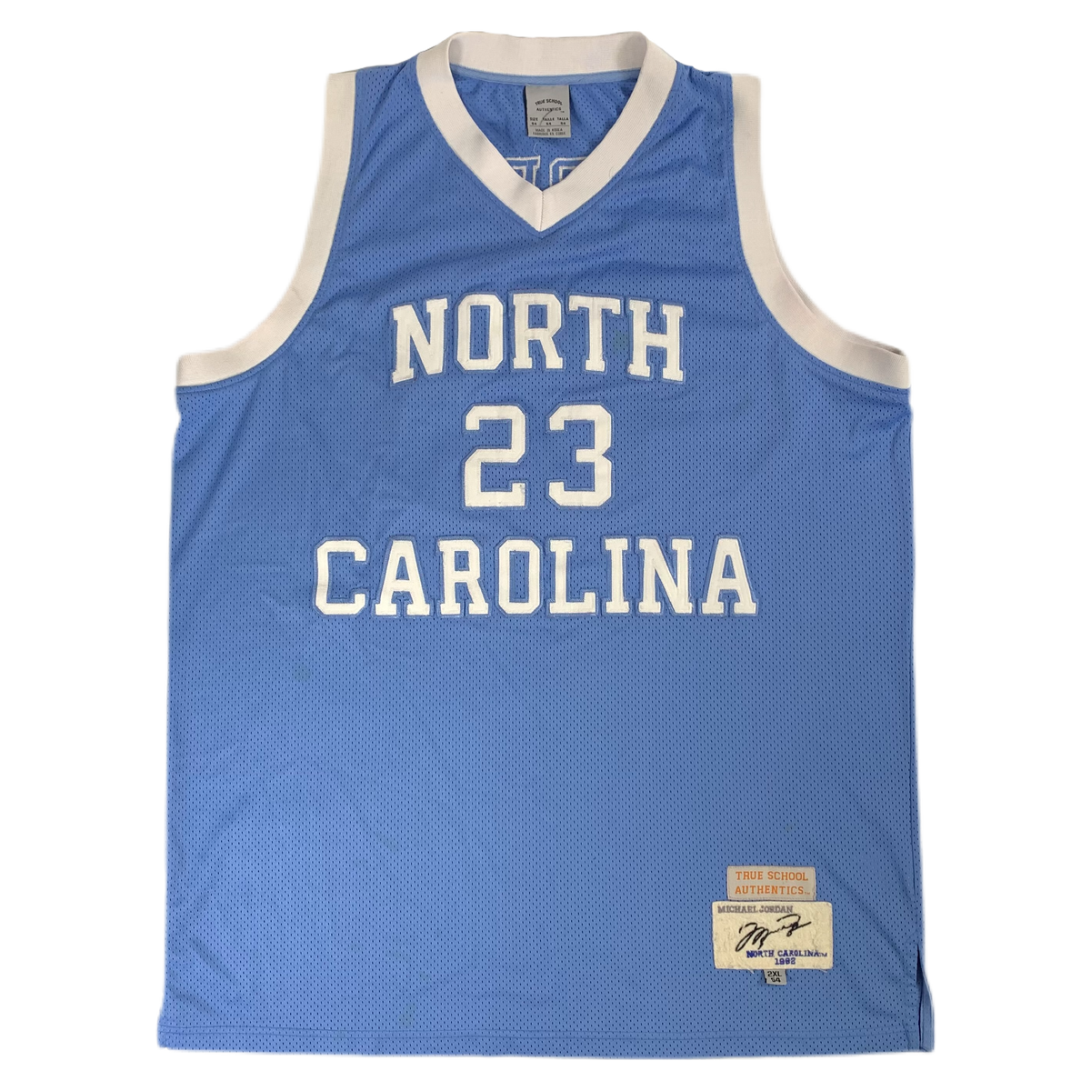 Vintage North Carolina &quot;Michael Jordan #23&quot; Basketball Jersey