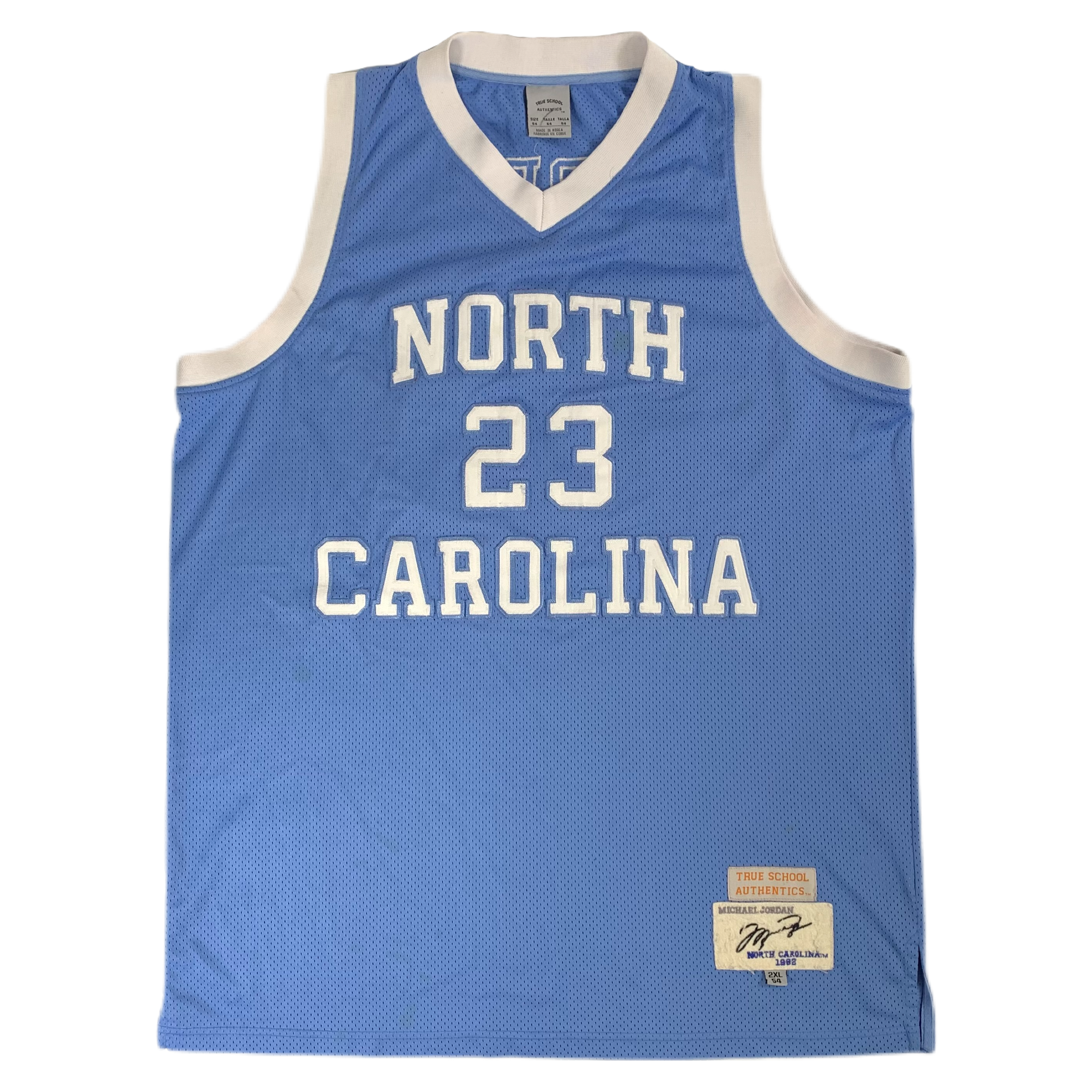 Vintage North Carolina Michael Jordan #23 Basketball Jersey
