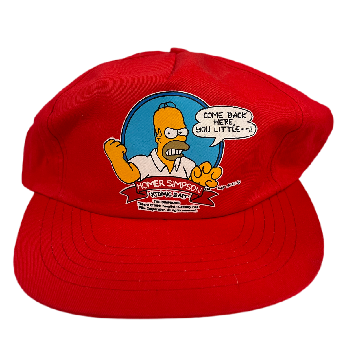 The hot sale simpsons hat