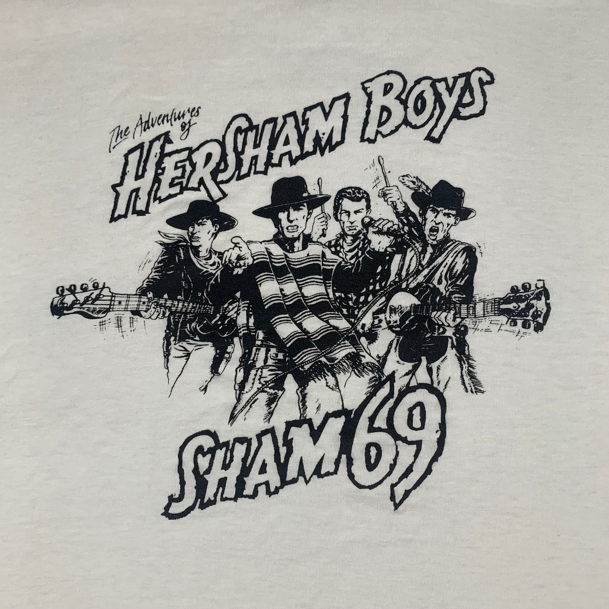 Vintage Sham 69 &quot;Hersham Boys&quot; T-Shirt